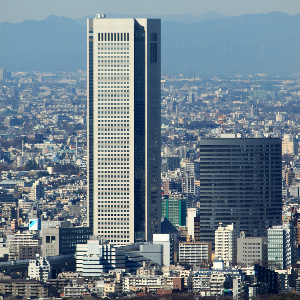 東京オペラシティビル 超高層ビル部